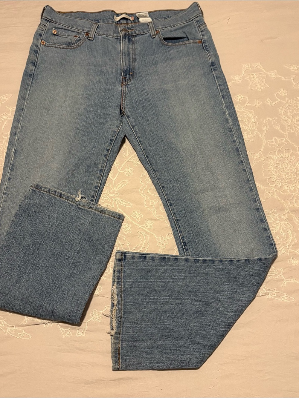 Levi's 515 Light Blue Bootcut Women's Jeans size 12M